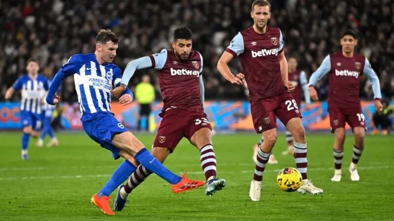 Dự đoán kết quả Brighton vs West Ham