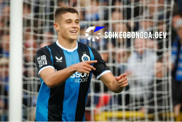 club brugge gui thong diep toi arsenal