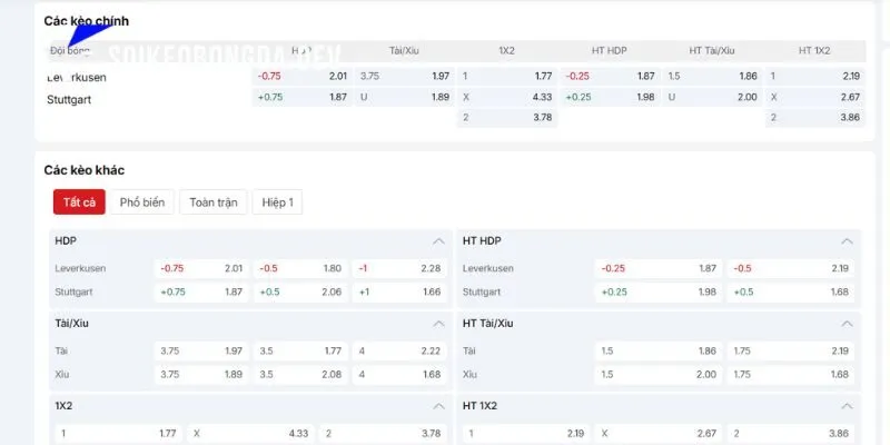 Nhận Định Leverkusen vs Stuttgart 21h30 31/10 Bundesliga 4 Phân tích kèo tốt cho trận Leverkusen vs Stuttgart